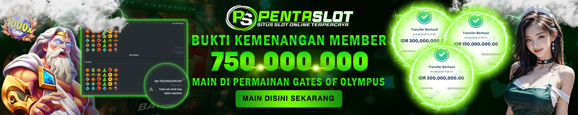 JACKPOT MEMBER PENTASLOT PRAGMATIC